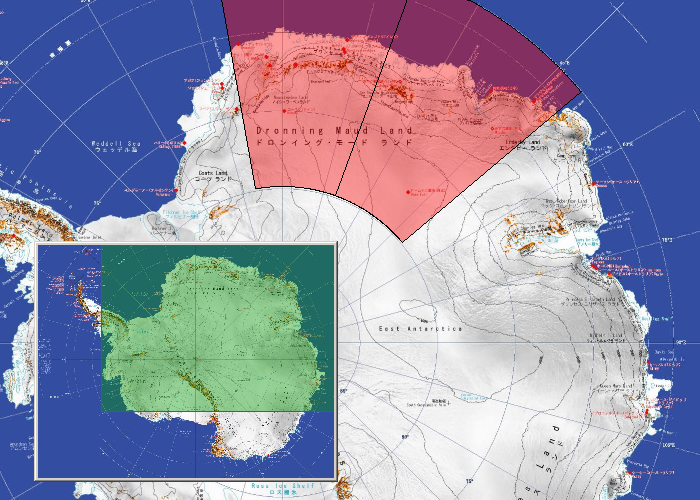 1/2,000,000 Satellite Image Map