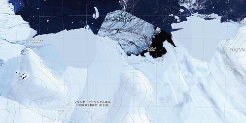 衛星画像図（画像）