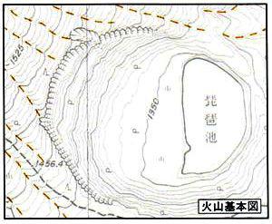 画像:火山基本図・火山土地条件図