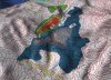 南北成分の鳥瞰図