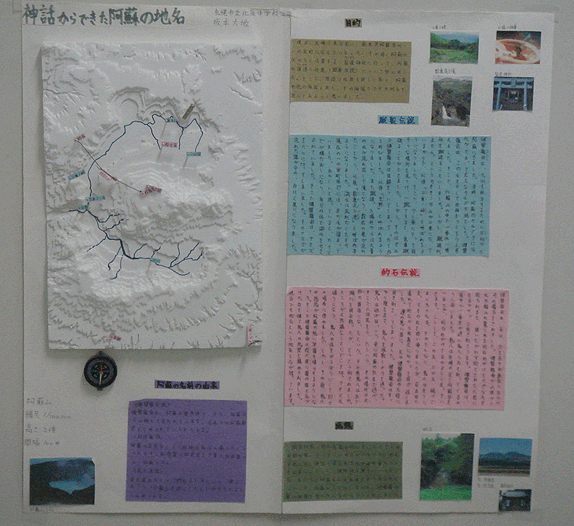 画像：神話からできた阿蘇の地名