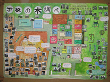 画像：「学校の木調べ」