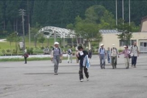 写真:いよいよゴールです