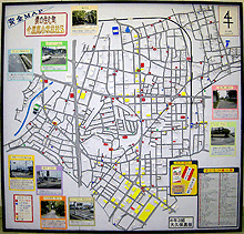 画像：「安全ＭＡＰ僕の住む町今渡南小学校校区」
