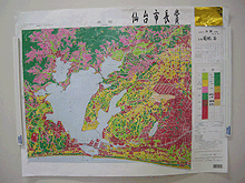 画像：土地利用図：「浜松」