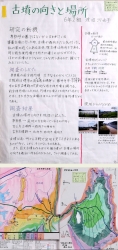 作品：古墳の向きと場所