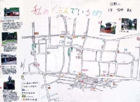 作品：私の住んでいる街