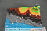 作品：ぼくのすむ町藤野立体地図