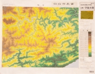 作品：｢高度分布図：桜谷｣