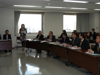 写真：説明会場の様子