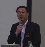 林氏発表時の写真