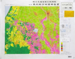 作品：「土地利用図：五所川原」