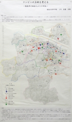 作品：コンビニの立地を考えるｰ徳島市の地区別人口との対比ｰ
