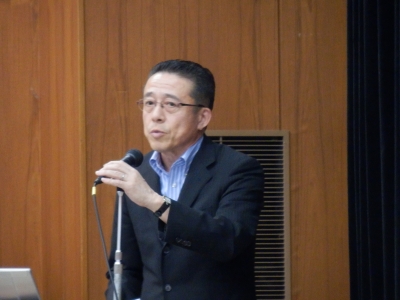 写真：関北海道開発局長　開会挨拶