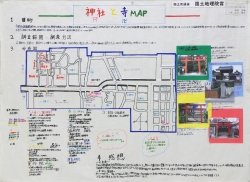 作品：神社と寺　MAP