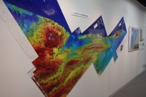 写真:「北陸管内のデジタル標高地形図」