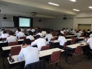写真:公共測量担当者会議の様子