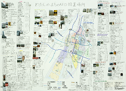 作品：わたしのまちのAED設置場所