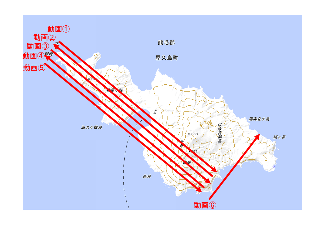飛行コース
