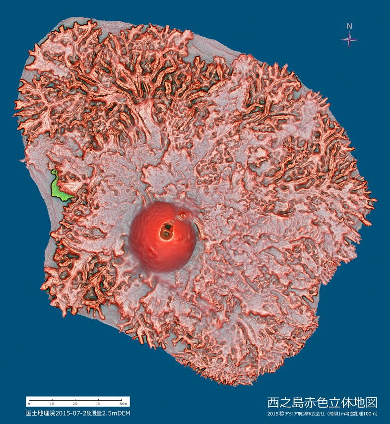 赤色立体地図(平成27年7月28日)