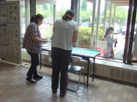 写真:分県パズルに挑戦
