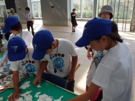 写真：分県パズルって結構難しい！