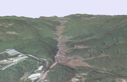 衝上断層の画像