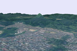 火山岩頸の画像