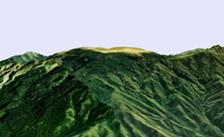 平頂峰(キャップロック)の画像