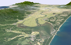 潟湖（ラグーン）の画像