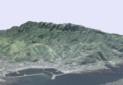 鋸歯状山稜の画像