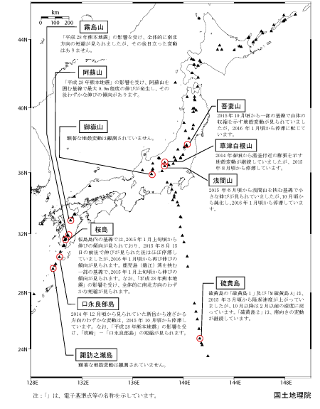 2016年4月全国概況