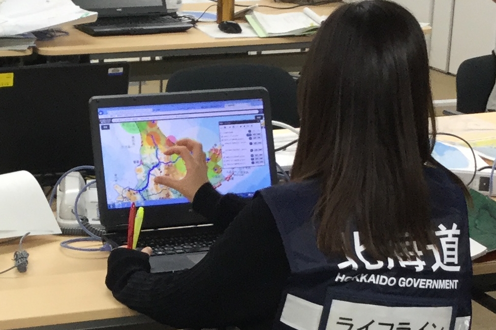 写真：地理院地図による情報の集約