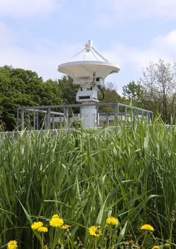 新十津川VLBIアンテナの概観