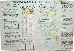 作品：人口とコンビニエンスストアの店舗数の関係について
