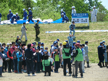 写真：部長からの業務説明