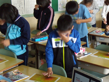 写真：測量体験