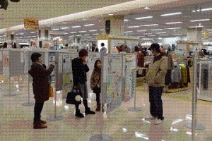 写真：展示会の様子