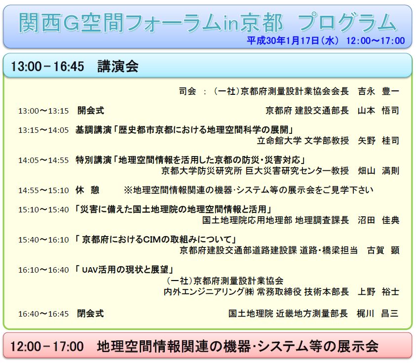 関西じー空間フォーラムインきょうとちらしうら