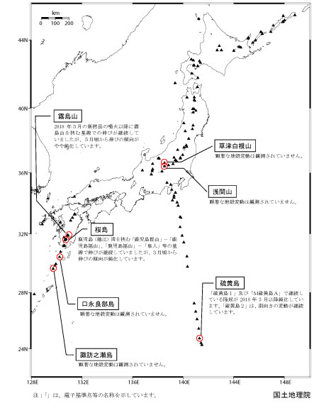 2018年5月全国概況