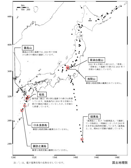 2018年8月全国概況