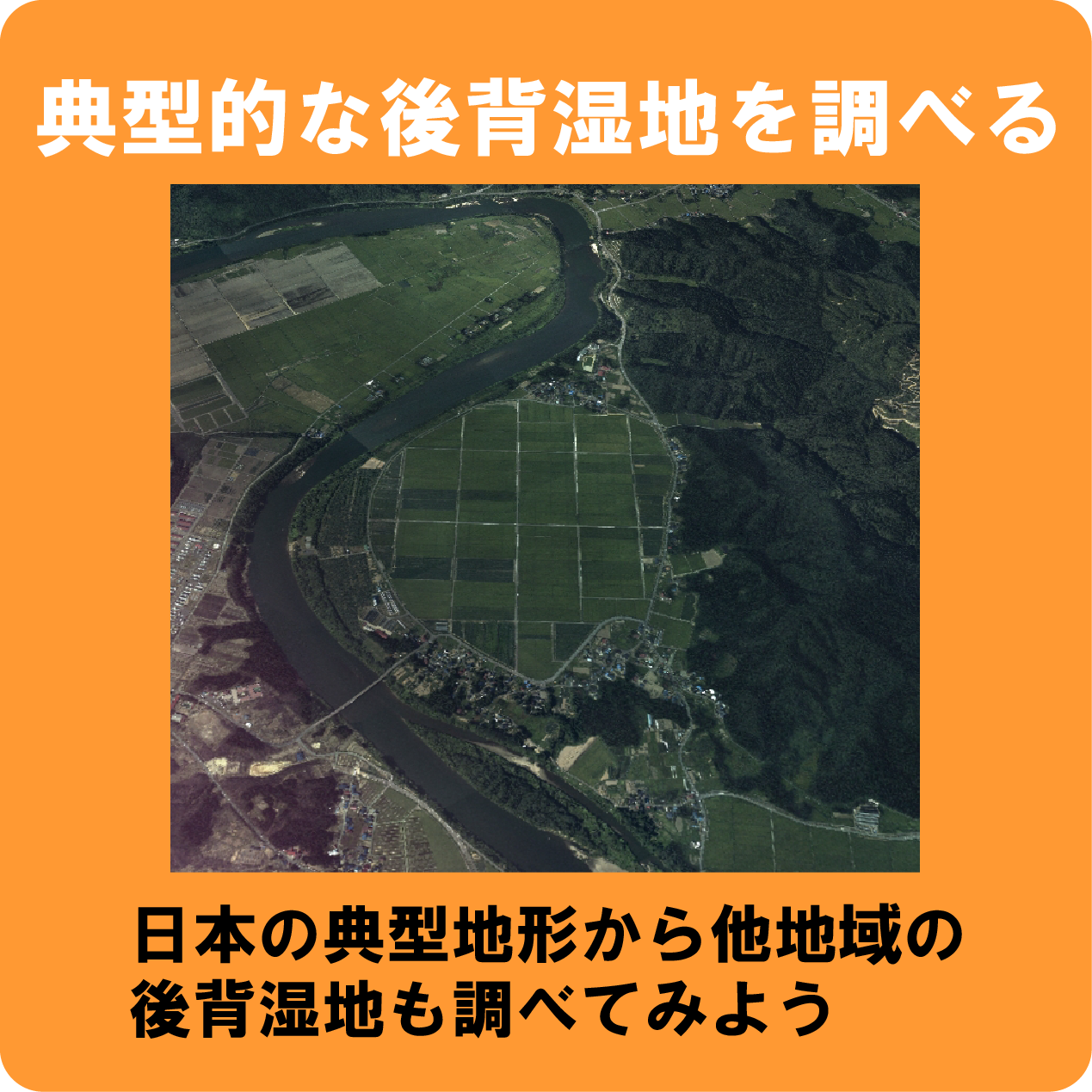 典型的な後背湿地のページへリンクするアイコン