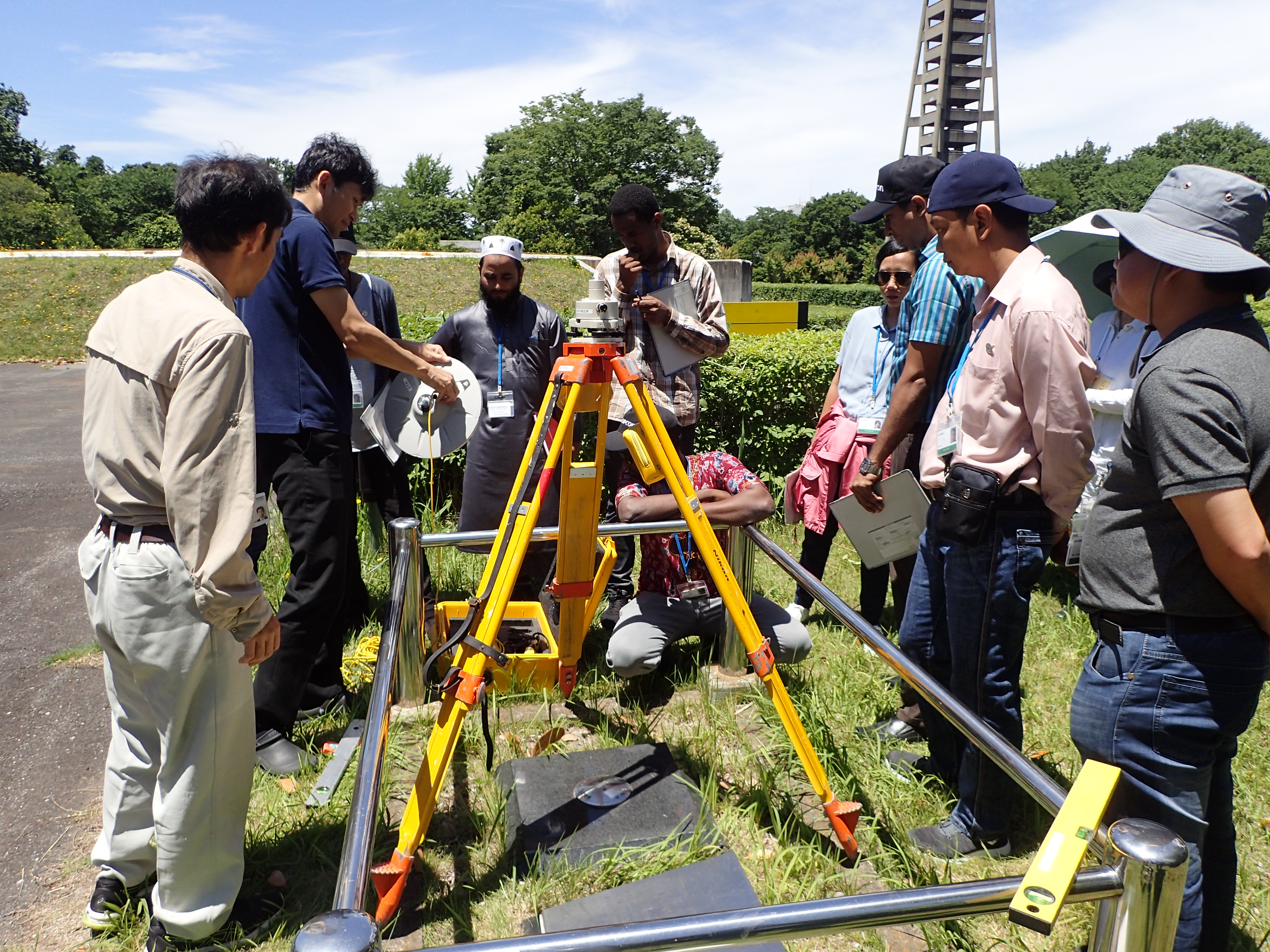 photo of leveling training
