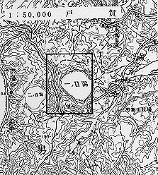 マールの地形図