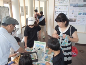 写真:地図7つのちがい探しに挑戦
