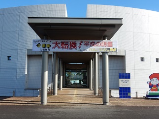 写真:科学館入口掲示板