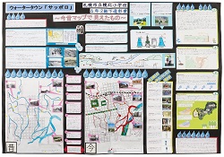 作品：ウォータータウン「サッポロ」　～今昔マップで見えたもの～