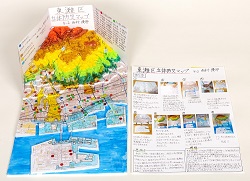 作品：東灘区立体防災マップ