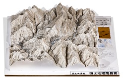 作品：地図模型：「上高地」