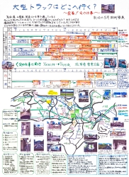 作品：大型トッラクはどこへ行く？　～密着！父の仕事～
